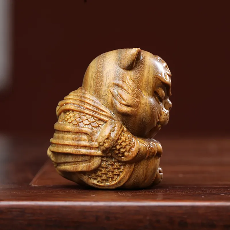 Xianyou Green Sandalwood Wooden Collectibles Unisex-4