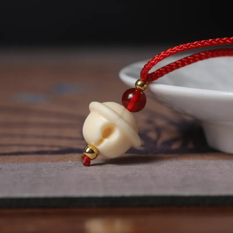 Xianyou Ivory Nut Necklaces Unisex-4