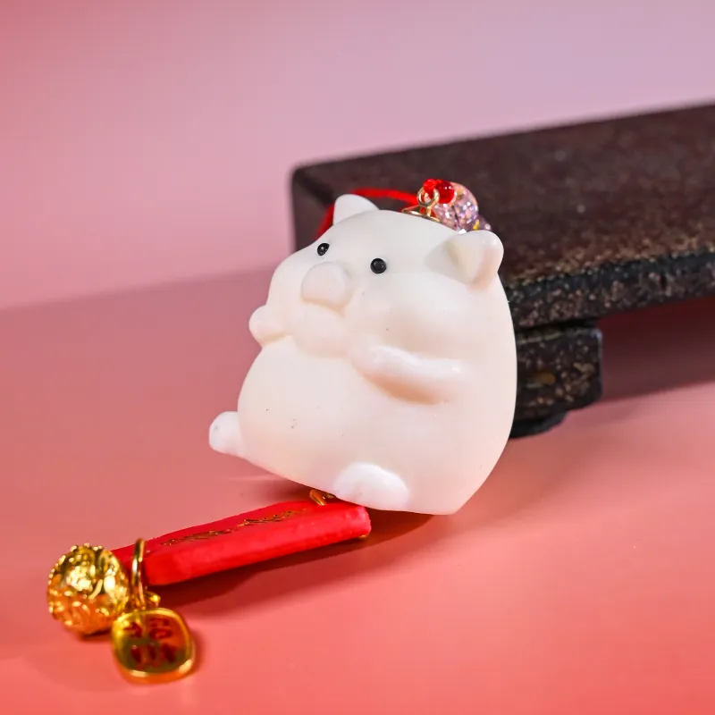 Xianyou Ivory Nut Handlebar Piece Unisex-59