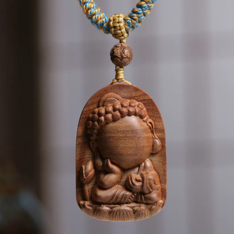 Xianyou Laoshan Sandalwood Pendants Unisex-1