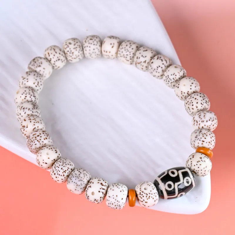 Xianyou Star Moon Bodhi Seeds Bracelets Unisex-7