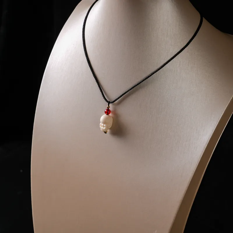 Xianyou Ivory Nut Necklaces Unisex-5