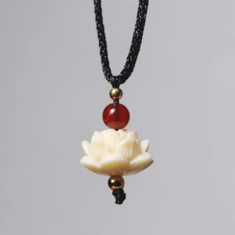 Xianyou Ivory Nut Necklaces Unisex-6