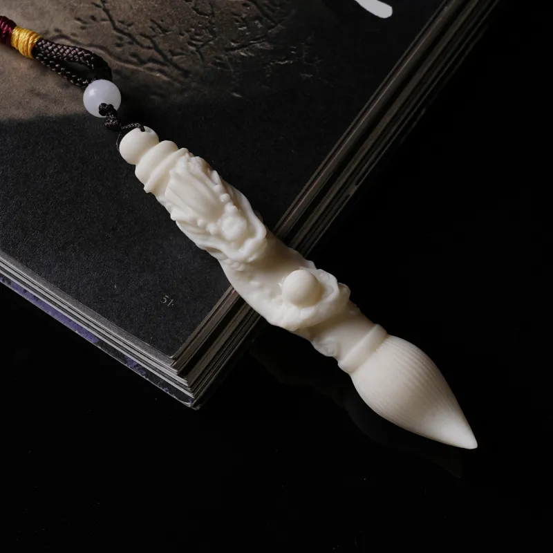 Xianyou Ivory Nut Handlebar Piece Unisex-3