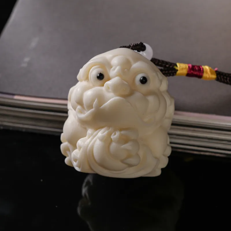 Xianyou Ivory Nut Handlebar Piece Unisex-2