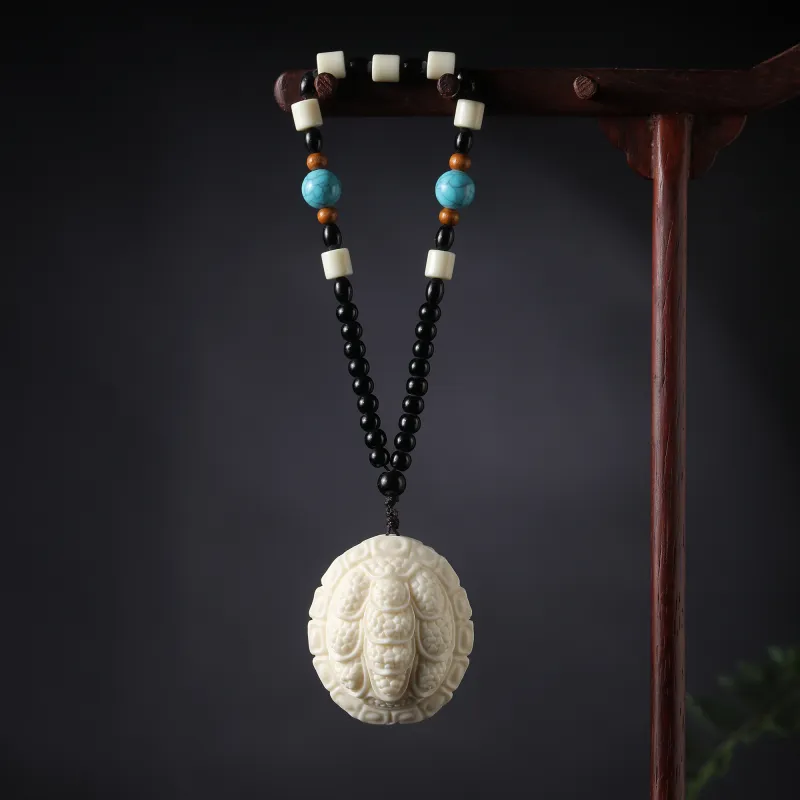 Xianyou Ivory Nut Handlebar Piece Unisex-5