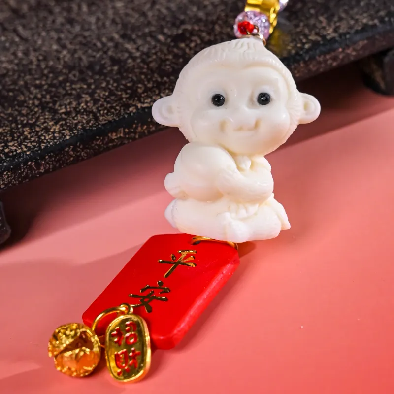 Xianyou Ivory Nut Handlebar Piece Unisex-44
