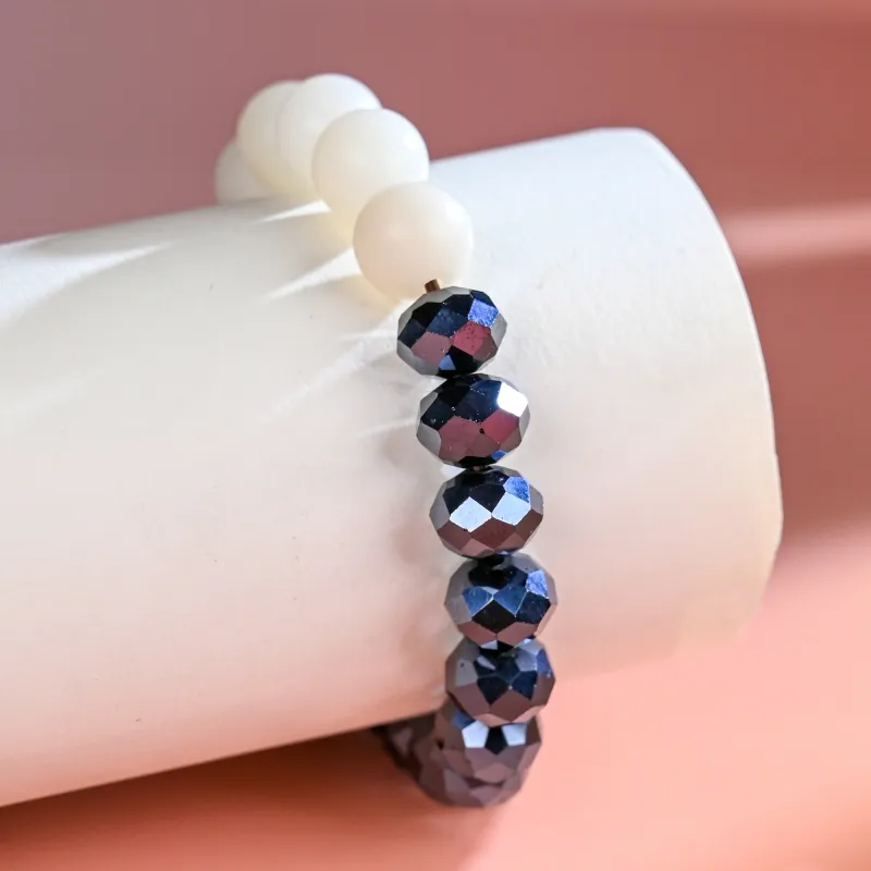 Xianyou White Jade Bodhi Bracelets Unisex-4