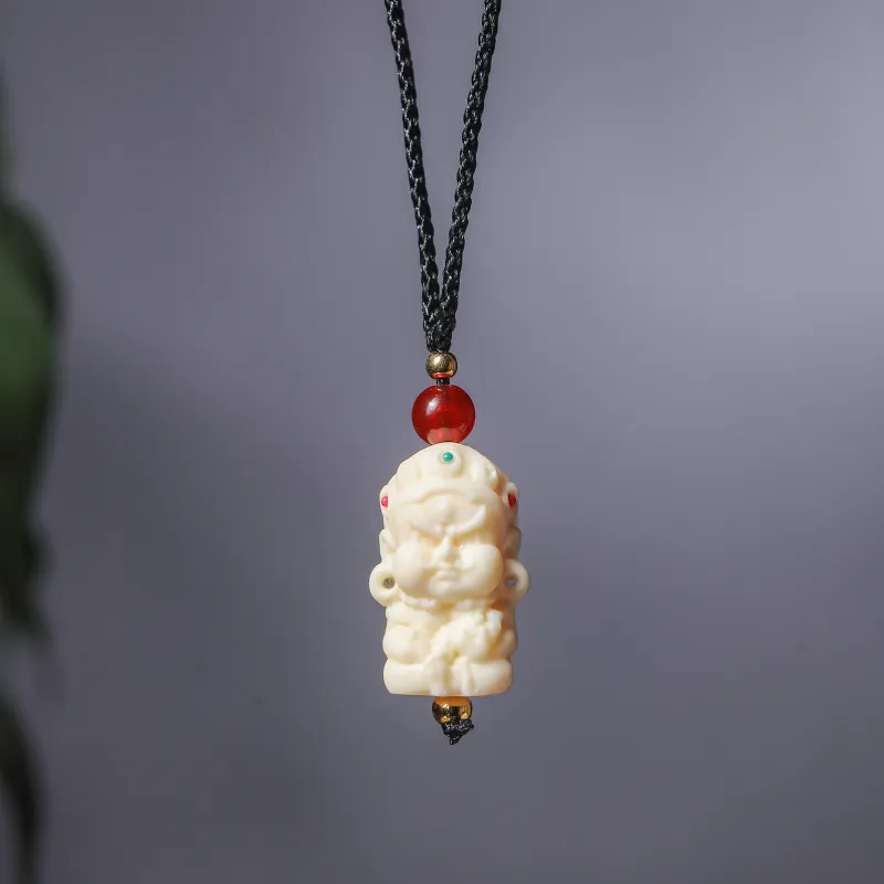 Xianyou Ivory Nut Necklaces Unisex-4