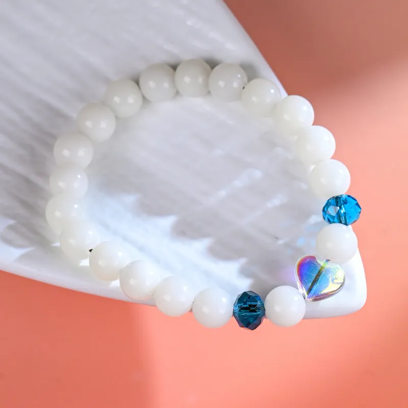 Xianyou White Jade Bodhi Bracelets Unisex-6