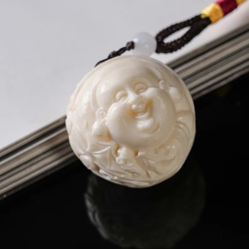 Xianyou Ivory Nut Handlebar Piece Unisex-4