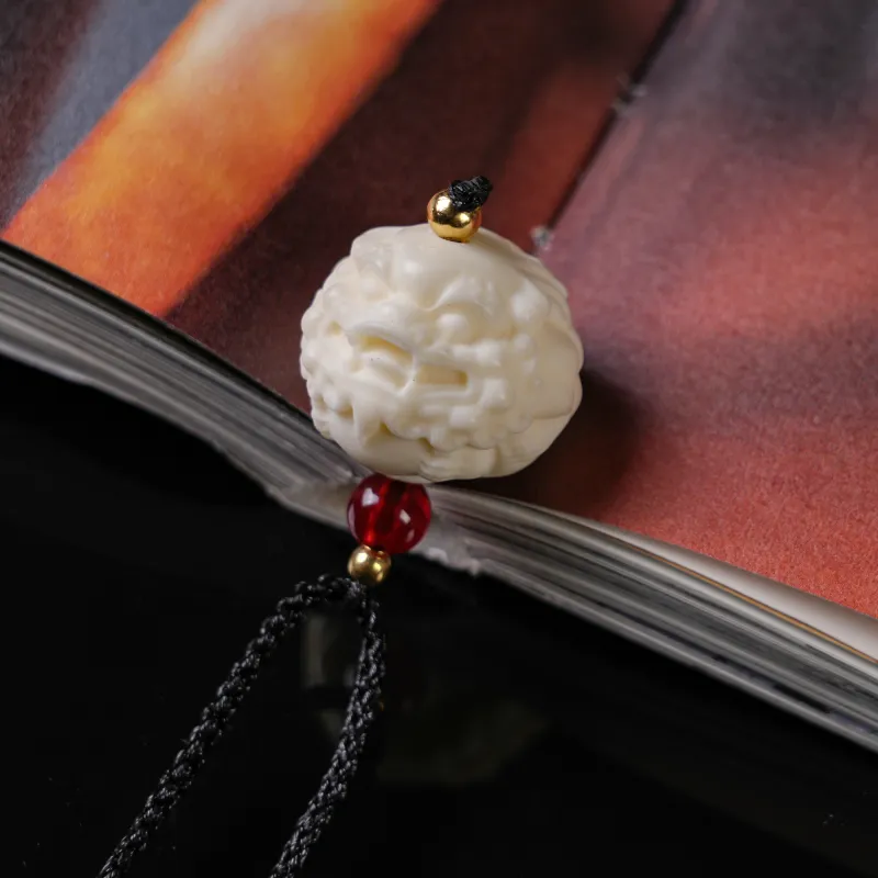 Xianyou Ivory Nut Necklaces Unisex-5