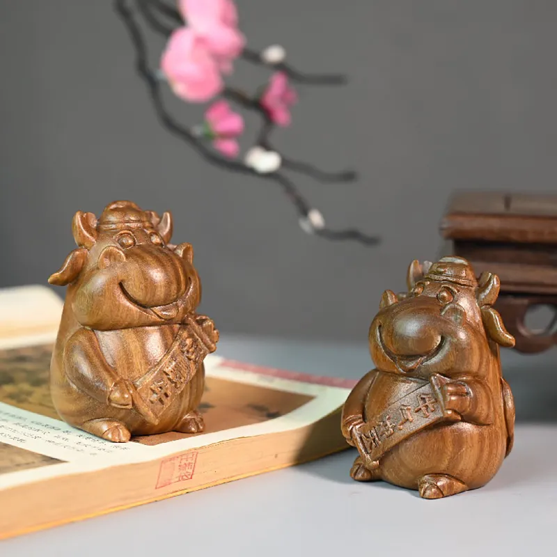 Xianyou Green Sandalwood Wooden Collectibles Unisex-2