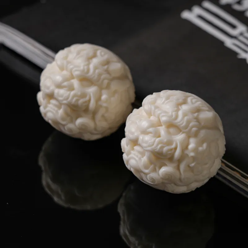 Xianyou Ivory Nut Handlebar Piece Unisex-2