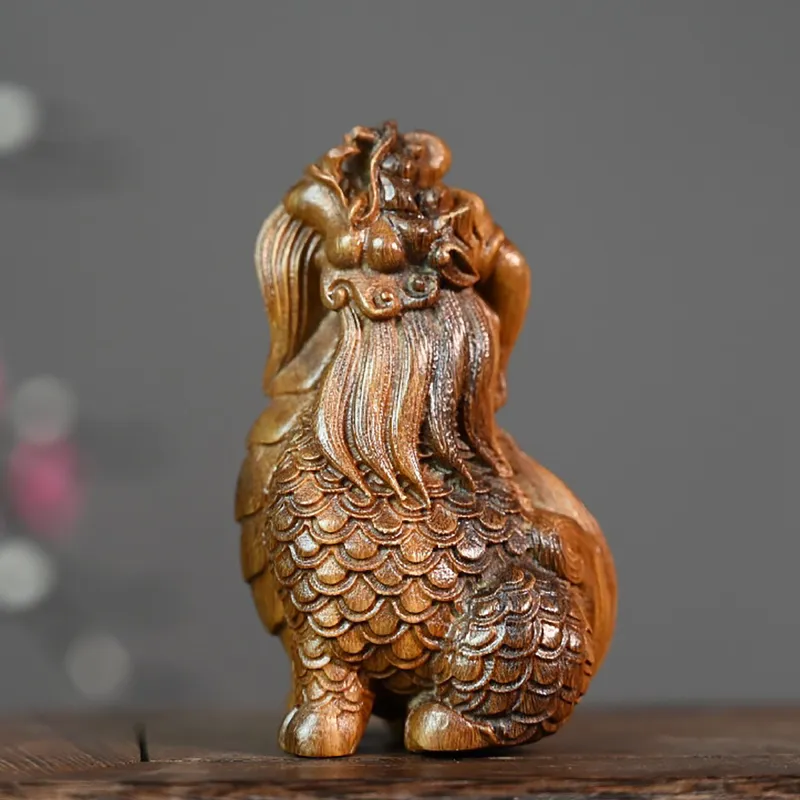 Xianyou Green Sandalwood Wooden Collectibles Unisex-3