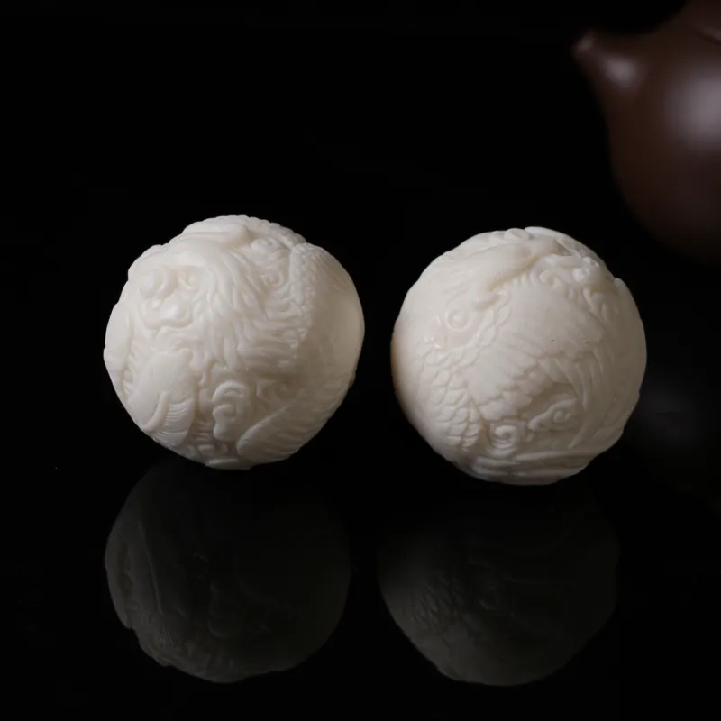 Xianyou Ivory Nut Handlebar Piece Unisex-3