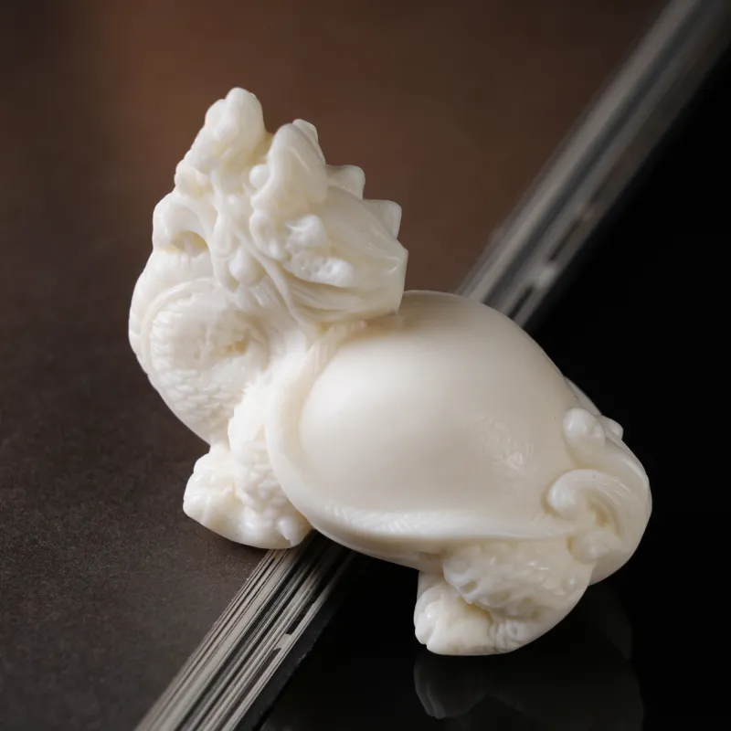 Xianyou Ivory Nut Handlebar Piece Unisex-5