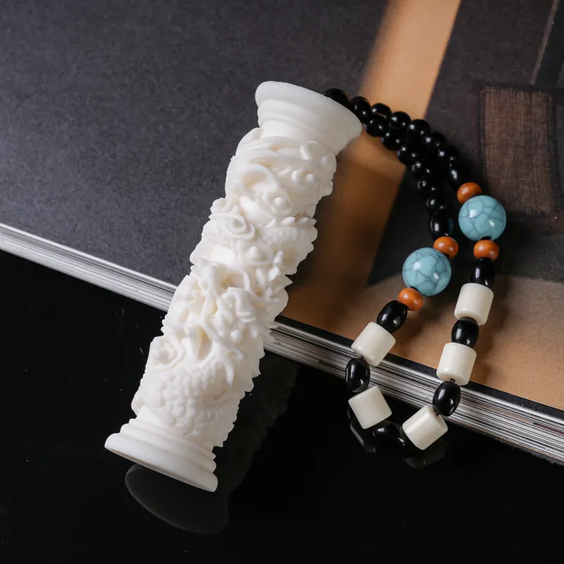 Xianyou Ivory Nut Handlebar Piece Unisex-3