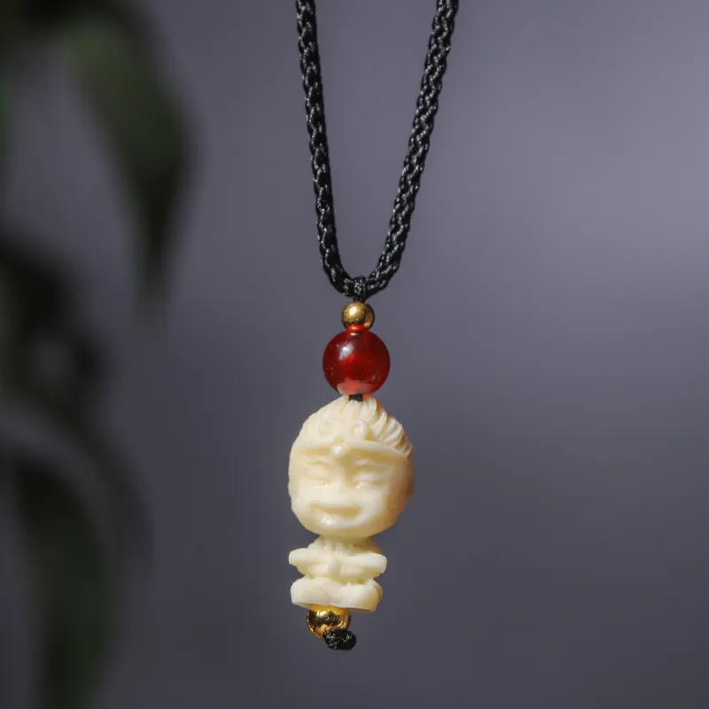 Xianyou Ivory Nut Necklaces Unisex-3