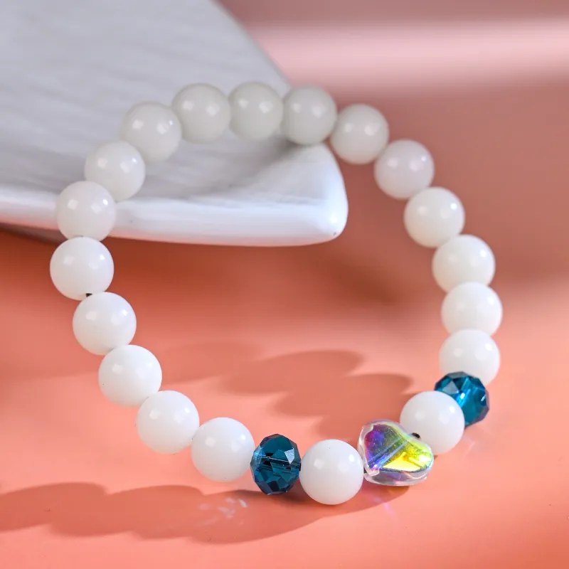 Xianyou White Jade Bodhi Bracelets Unisex-7