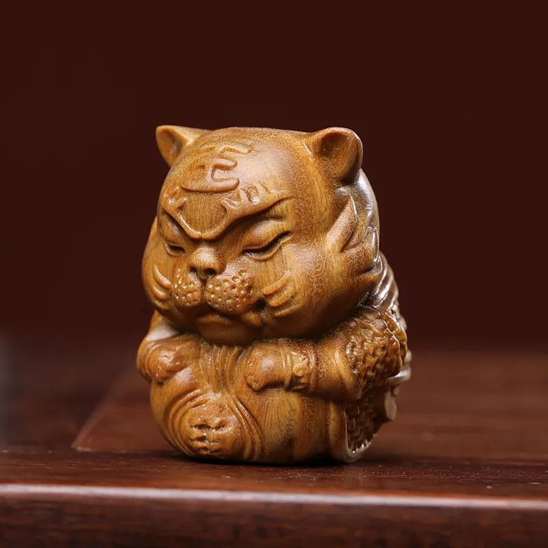 Xianyou Green Sandalwood Wooden Collectibles Unisex-2