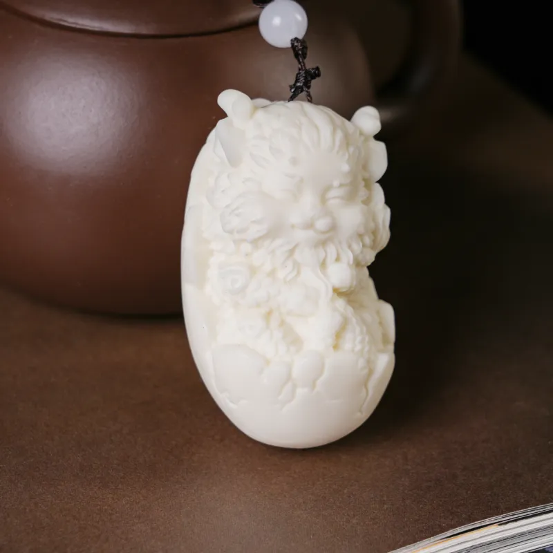 Xianyou Ivory Nut Handlebar Piece Unisex-6