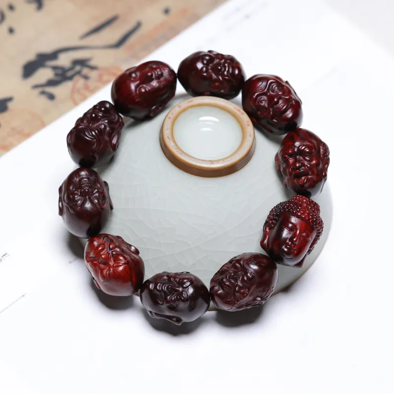 Xianyou India Rosewood Precious Wood Bracelets Unisex-1