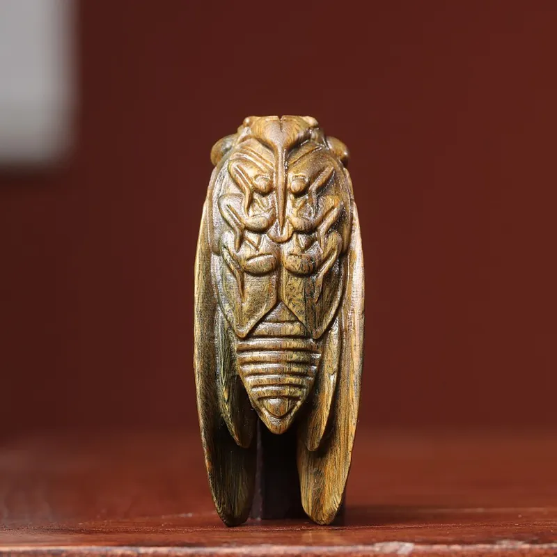Xianyou Green Sandalwood Wooden Collectibles Unisex-4