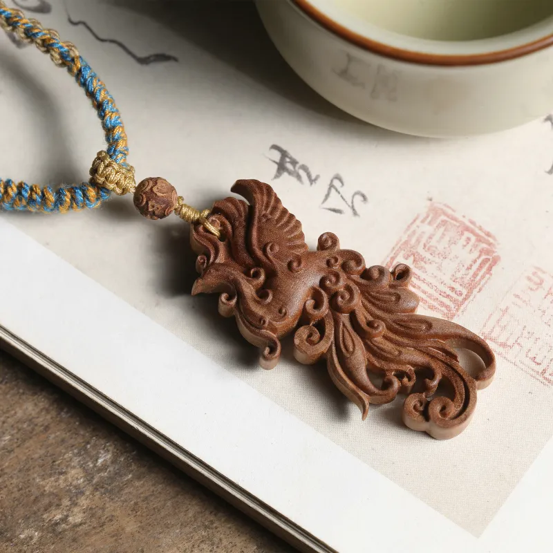 Xianyou Laoshan Sandalwood Pendants Unisex-4