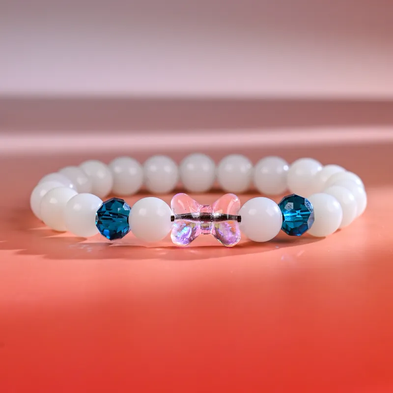 Xianyou White Jade Bodhi Bracelets Unisex-2