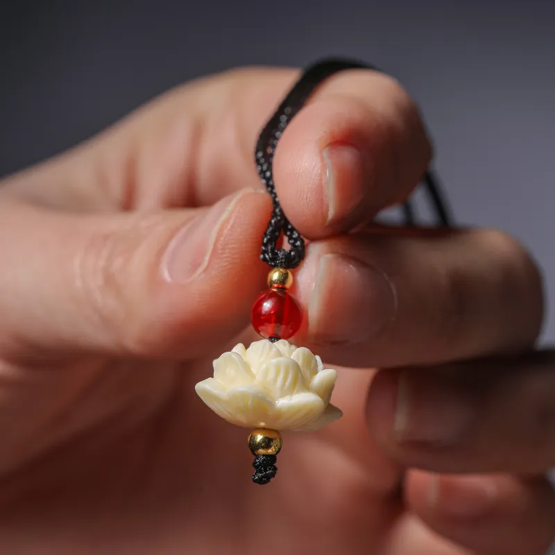 Xianyou Ivory Nut Necklaces Unisex-4