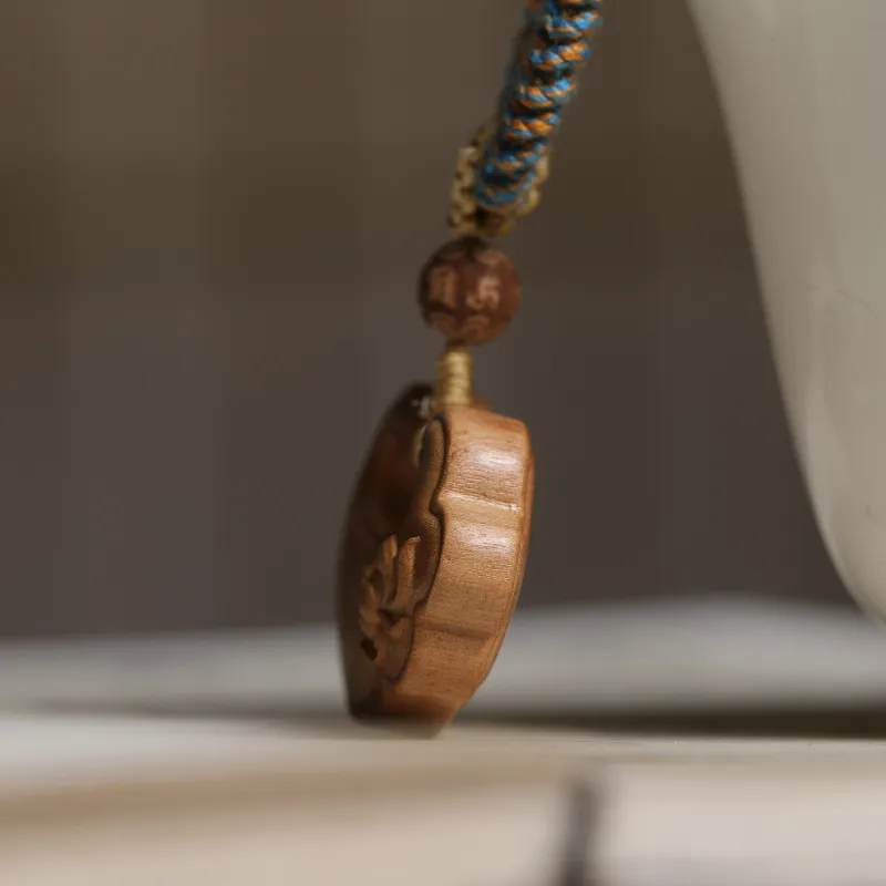Xianyou India Laoshan Sandalwood Pendants Unisex-4