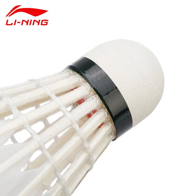 LiNing D3 Duck Feather Shuttlecock 12 Pack Duck Feather Everyday Shuttlecocks-15