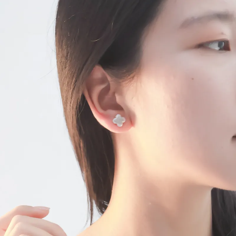 Demi Freshwater Pearl Stud Earrings Women's-3