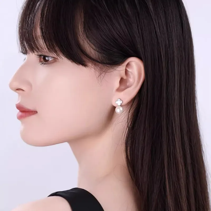 Demi Freshwater Pearl Earrings Women's-4