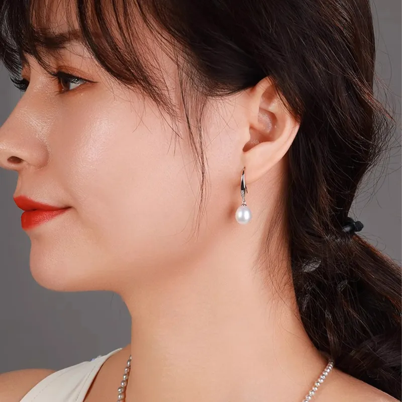 Demi Freshwater Pearl Earrings Women's-4