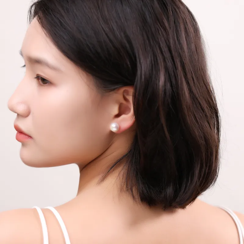 Demi Freshwater Pearl Stud Earrings Women's-1