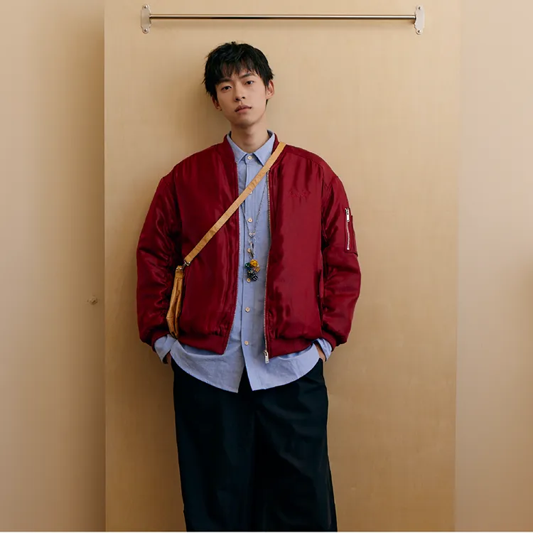 Checkitout Jackets Coats Unisex Zhi Xu-Red-5