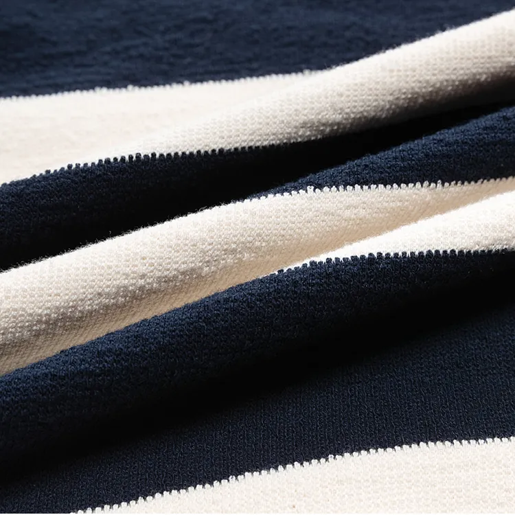 Checkitout Sweatshirt Unisex Navy Blue/Ecru-2