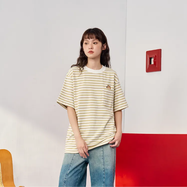 Checkitout T Shirts Unisex Ecru-4