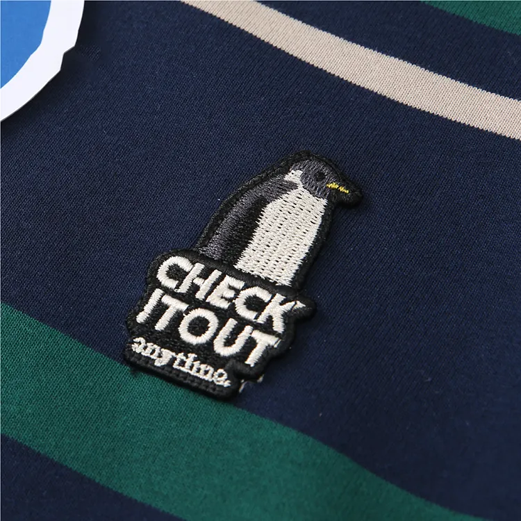 Checkitout Sweatshirt Unisex Cyan/Blue/Green/Ecru-1