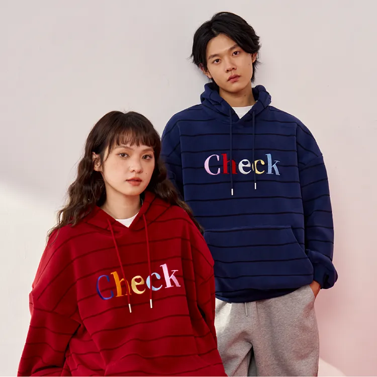 Checkitout Sweatshirt Unisex Camellia-Burnt Red-4