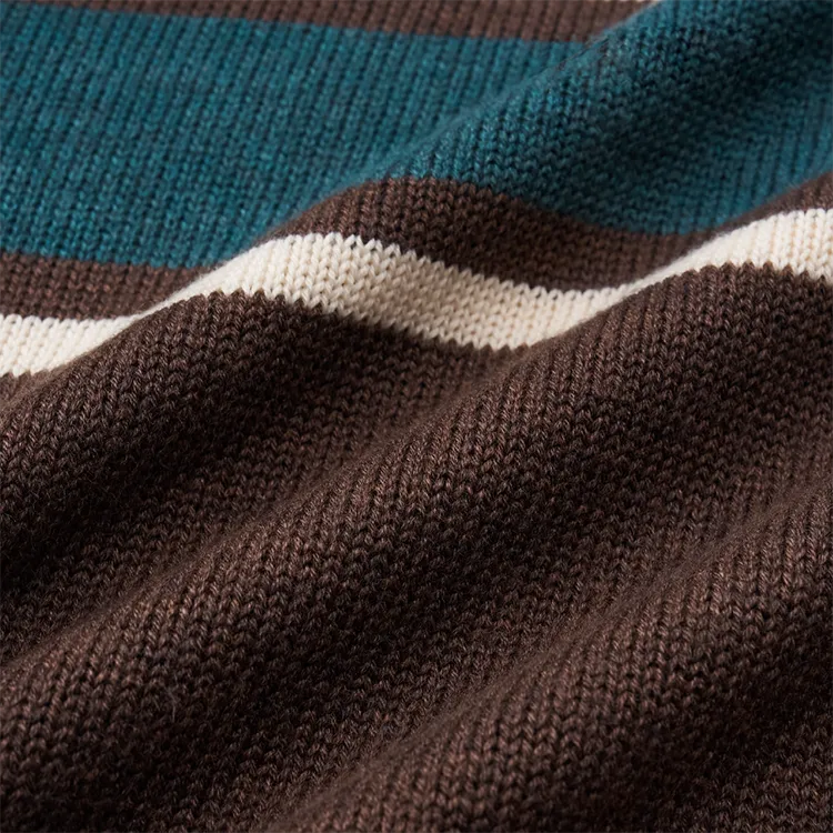 Checkitout Sweatshirt Unisex Choco Sailor-Brown/Blue/Ecru-1