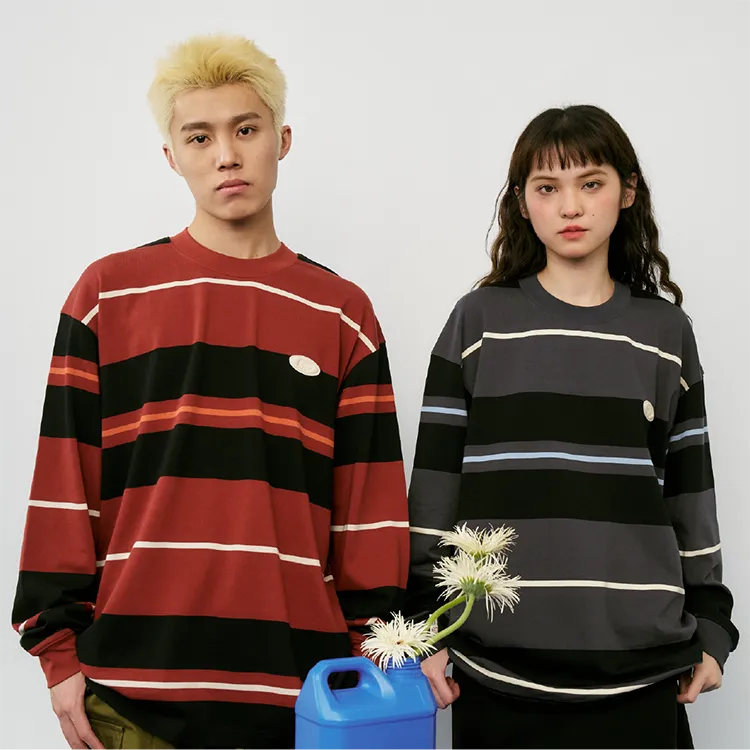 Checkitout x OSAMU GOODS T-Shirt Unisex Adventurer-Red Black/Orange/Ecru-7