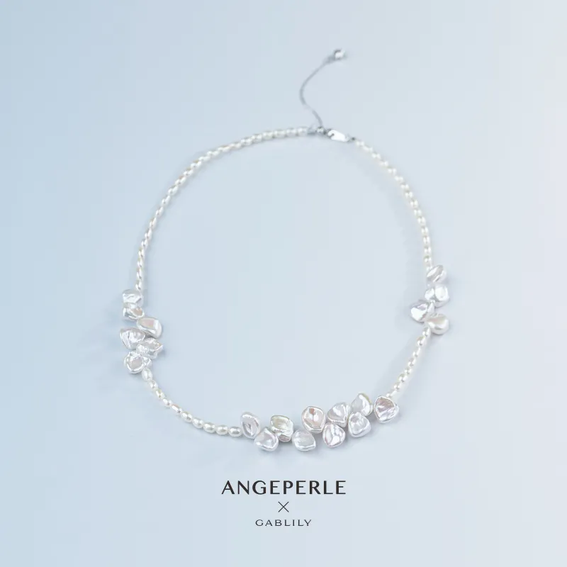 ANGEPERLE Pearl Necklaces Women's-4