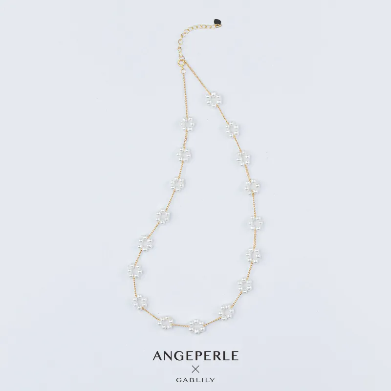 ANGEPERLE Pearl Necklaces Women's-2