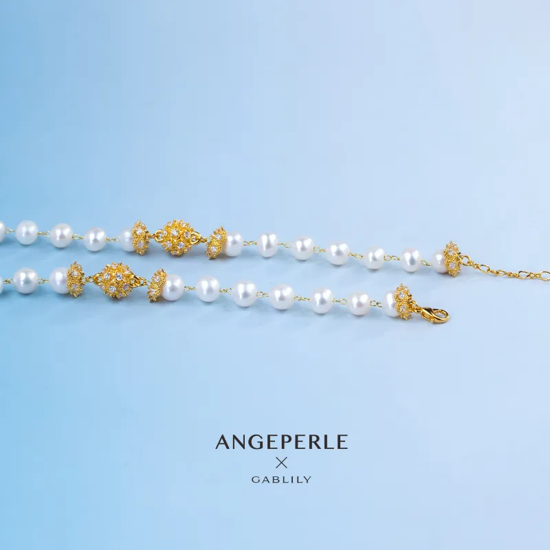 ANGEPERLE Pearl Necklaces Women's-2