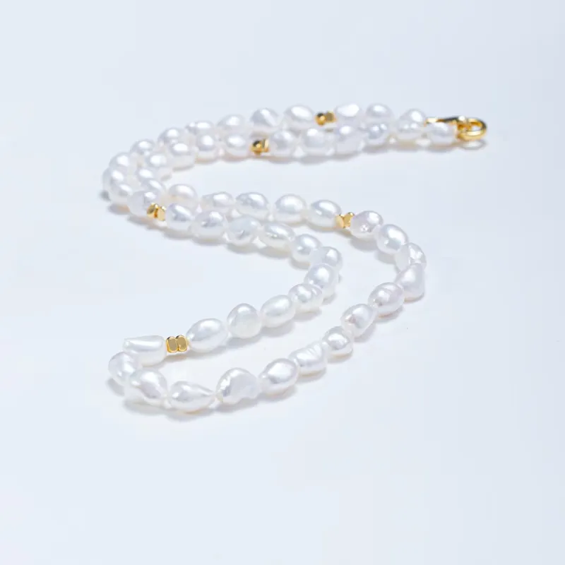 ANGEPERLE Freshwater Pearl Necklaces Women's-2