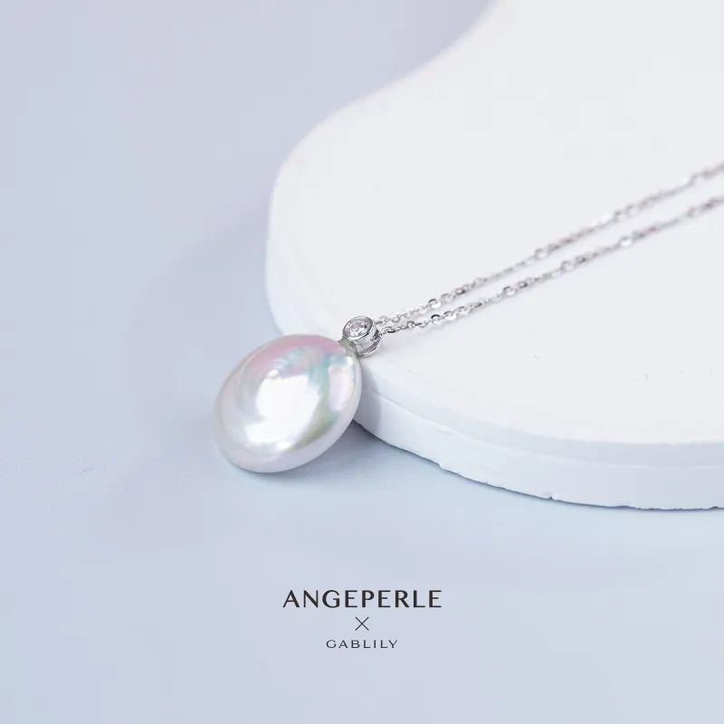 ANGEPERLE Pearl Pendants Women's-2