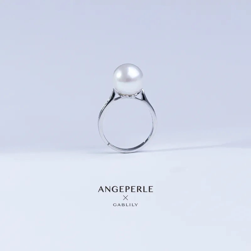 ANGEPERLE Freshwater Pearl Rings Women's-3
